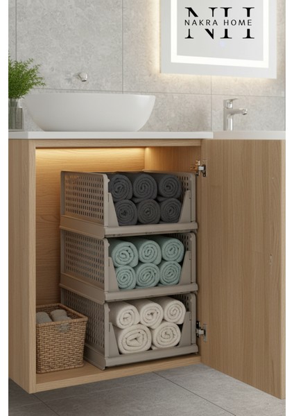 3 Adet Çok Amaçlı Kayar Raf – Dolap Içi Çekmeli Modüler Düzenleyici Gardırop Mutfak Banyo modelleri