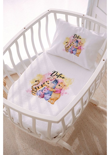 Isme Özel 70X120 Park Yatak ve Anne Yanı Pike Seti Winnie