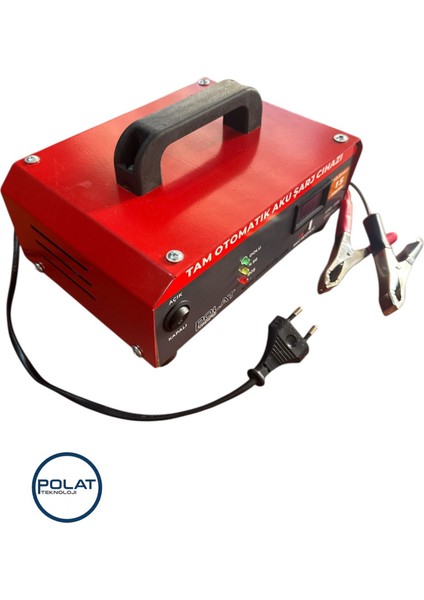 Tam Otomatik 13.8VOLT 15AMPER LCD Göstergeli Akü Şarj Cihazı modelleri