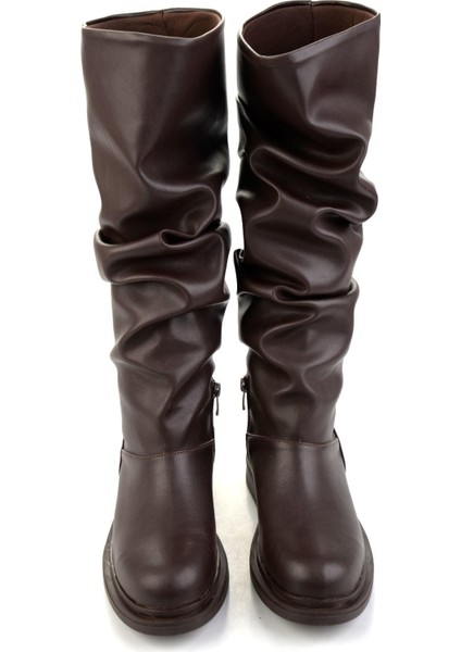 Kahve Kadın Çizme K03666075809 fırsatları