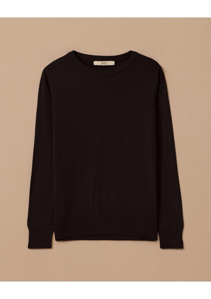 10002521710003 Seçil Sıfır Yaka Triko Bluz