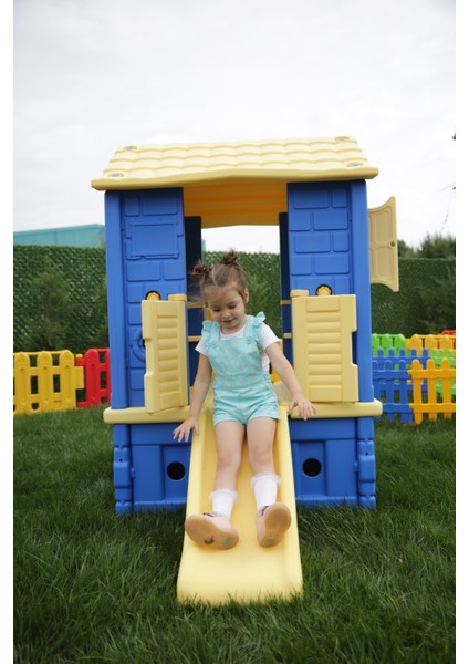 King Ev Iki Kapılı Kaydıraklı Mavi fırsatları