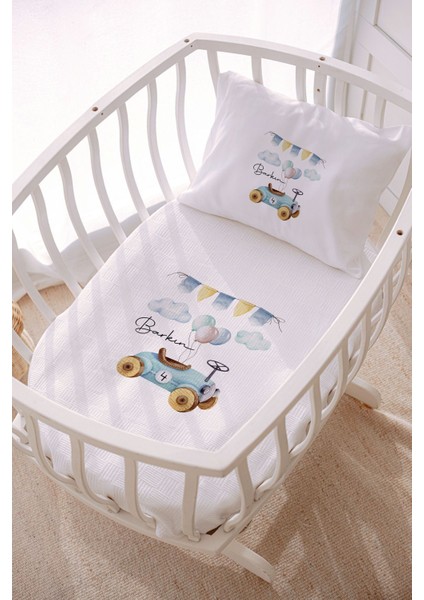 Isme Özel 70X120 Park Yatak ve Anne Yanı Pike Seti Araba