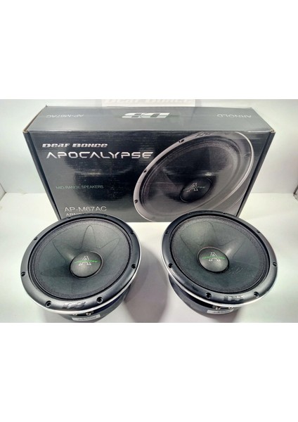 Apocalypse 16CM Midrange - Deaf Bonce Apocalypse Arnold AP-M67AC 600W 300RMS 16CM Midrange
