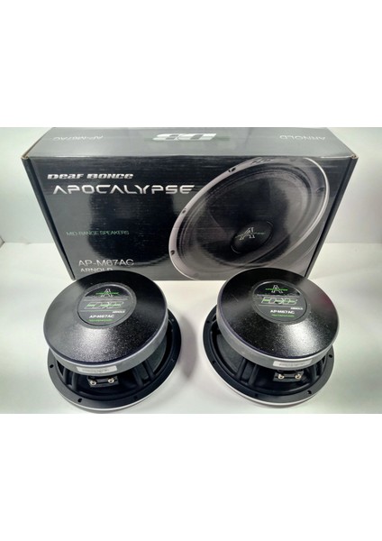 Apocalypse 16CM Midrange - Deaf Bonce Apocalypse Arnold AP-M67AC 600W 300RMS 16CM Midrange fiyatları