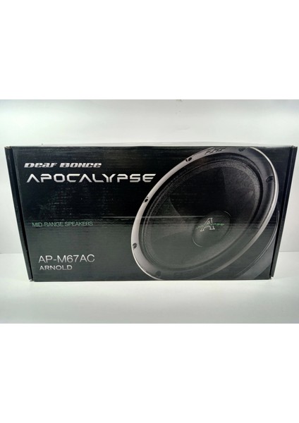Apocalypse 16CM Midrange - Deaf Bonce Apocalypse Arnold AP-M67AC 600W 300RMS 16CM Midrange modelleri