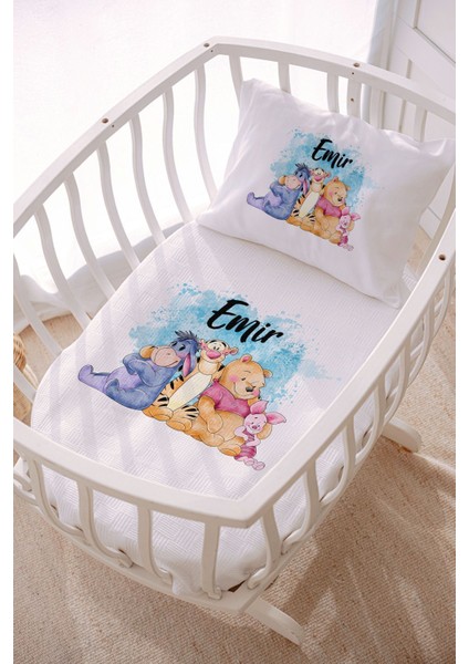 Isme Özel 70X120 Park Yatak ve Anne Yanı Pike Seti Winnie