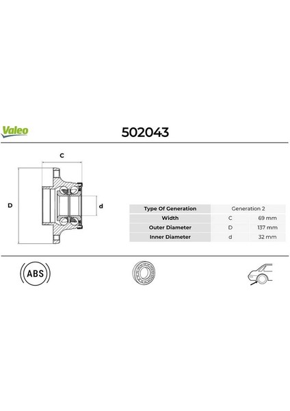 ARKA TEKERLEK PORYASI AUDI A3 1.6 2003.20062007.09 1T0598611 1T0598611A 1T0598611B