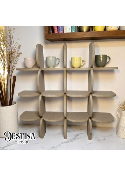 Fincan, Kupa, Bardak Rafı- Çok Amaçlı Raf