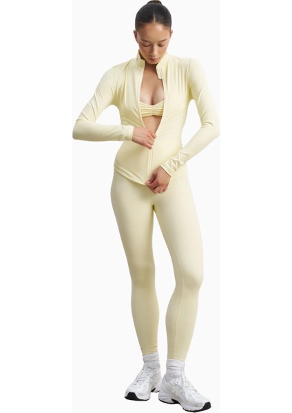 Base Sculpting Zip Up Jacket Şekillendirici Fermuarlı Kadın Ceket indirimleri