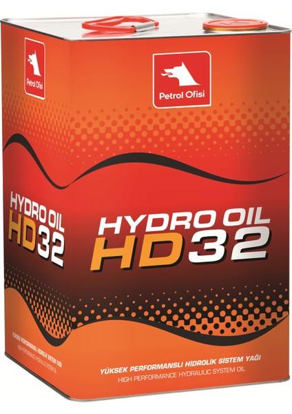 Hydro Oil Hd 32 17 Litre Hidrolik Sistem Yağı