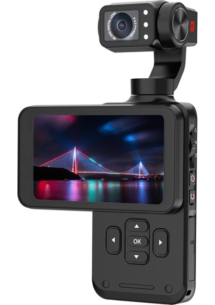 Mio Pocket 3 5k 30FPS 48MP 3 Eksenli Gimble Kamera indirimleri