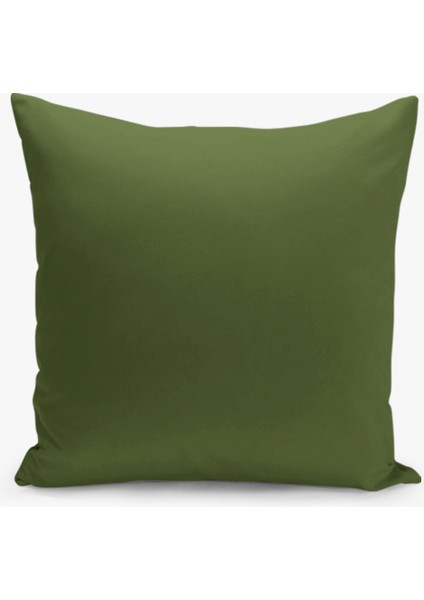 8 Li Çift Taraflı Dijital Baskı Kırlent Kılıfı Nakış Görünümlü Çiçek Desenli modelleri