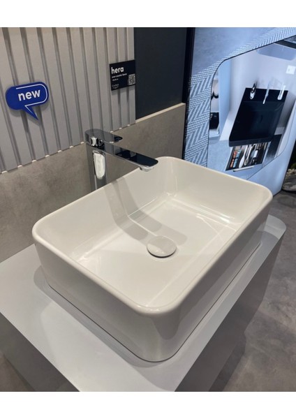 Cerastyle Hera 50 x 36 cm Tezgah Üstü Çanak Lavabo