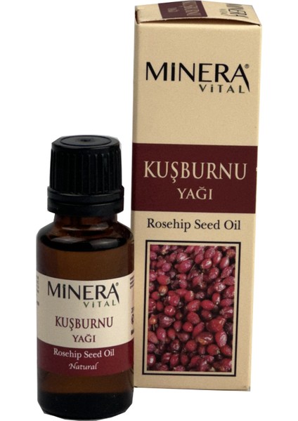 Minera Kuşburnu Yağı 20 ml