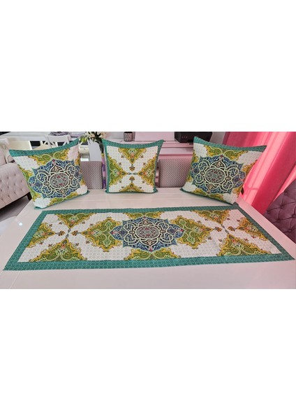 Osmanlı Motifli Kırlent - Runner