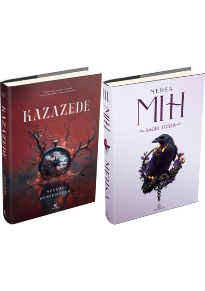 Mıh 3 Sağır Yürek Ciltli ve Kazazede 3 Ciltli Şevval Demirdöğer 2li Set + Hediyeli