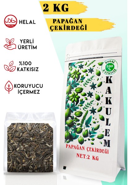Sertifikalı Sultan Cennet Papağan Çekirdeği Yemi 2 kg