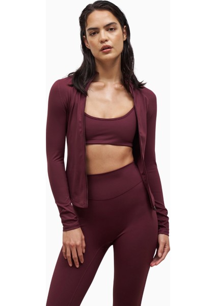Base Sculpting Zip Up Jacket Şekillendirici Fermuarlı Kadın Ceket