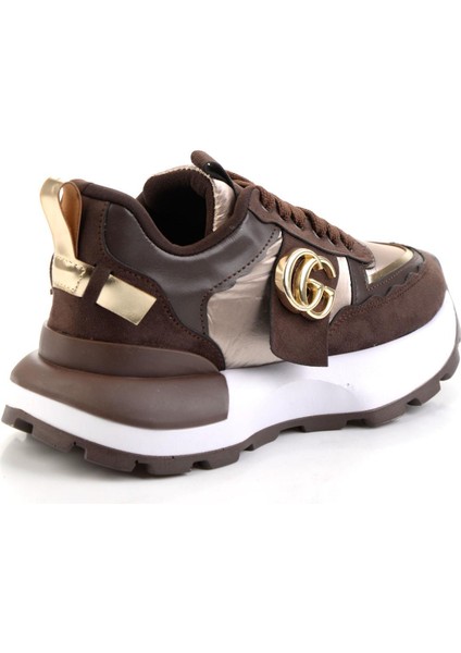 Kahve Kadın Sneaker K01140013872 modelleri