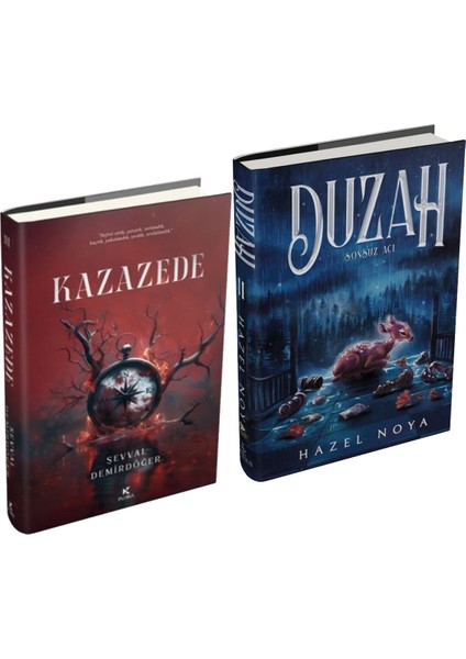 Duzah 2 Sonsuz Acı Ciltli ve Kazazede 3 Ciltli Şevval Demirdöğer 2li Set + Hediyeli