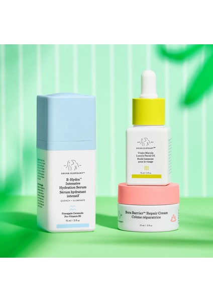 Stay On Tropic™ - Nemlendirici Bakım Seti 15 ml + 15 ml + 15 ml fırsatları
