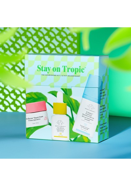 Stay On Tropic™ - Nemlendirici Bakım Seti 15 ml + 15 ml + 15 ml indirimleri