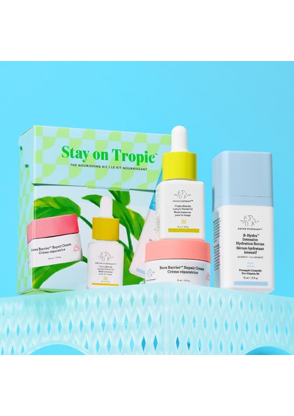 Stay On Tropic™ - Nemlendirici Bakım Seti 15 ml + 15 ml + 15 ml