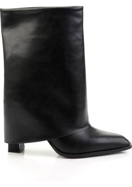 Siyah Kadın Bot & Bootie K02565070309