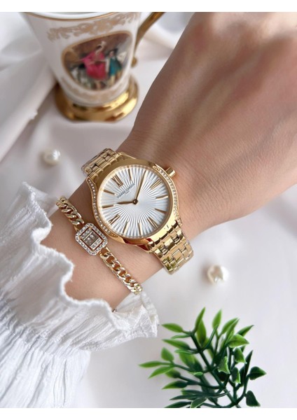 Çelik Kasa ve Kordon 2 Yıl Garantili 3 Atm Suya Dayanıklı Kadın Kol Saati RL.M0001.1 fiyatları