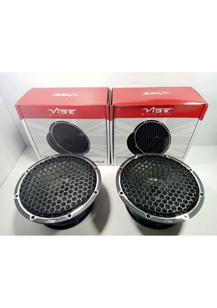 20CM Midrange - Vıbe Ölüm Serisi 675W 225RMS Midrange 20CM - Vıbe BDPRO8M-V9 Blackdeath Midrange
