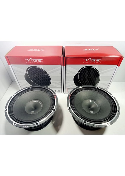 20CM Midrange - Vıbe Ölüm Serisi 675W 225RMS Midrange 20CM - Vıbe BDPRO8M-V9 Blackdeath Midrange fiyatları