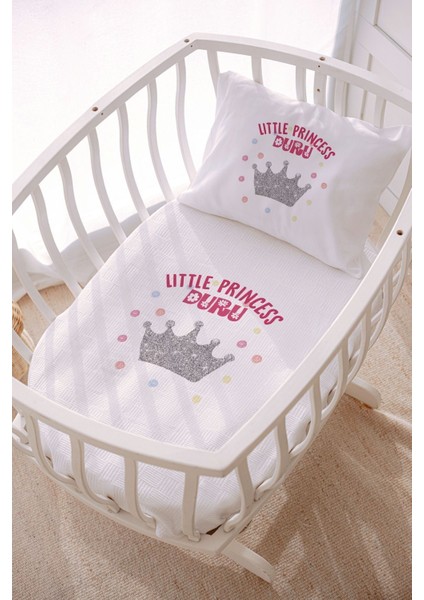 Isme Özel 70X120 Park Yatak ve Anne Yanı Pike Seti Little Princess