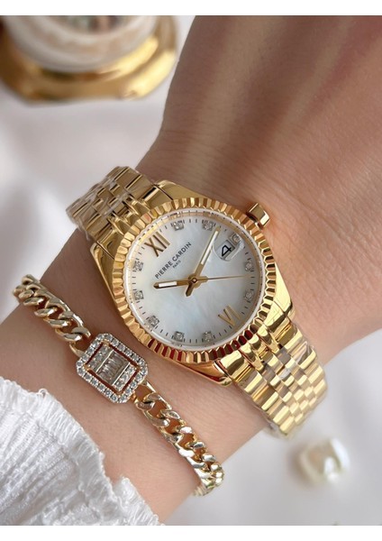 Çelik Kasa ve Kordon 2 Yıl Garantili 3 Atm Suya Dayanıklı Kadın Kol Saati RL.M1007.3