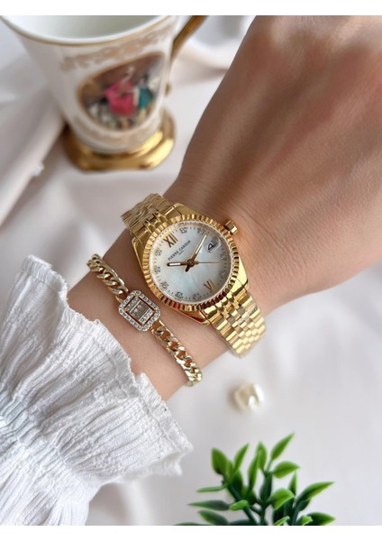 Çelik Kasa ve Kordon 2 Yıl Garantili 3 Atm Suya Dayanıklı Kadın Kol Saati RL.M1007.3 fiyatları