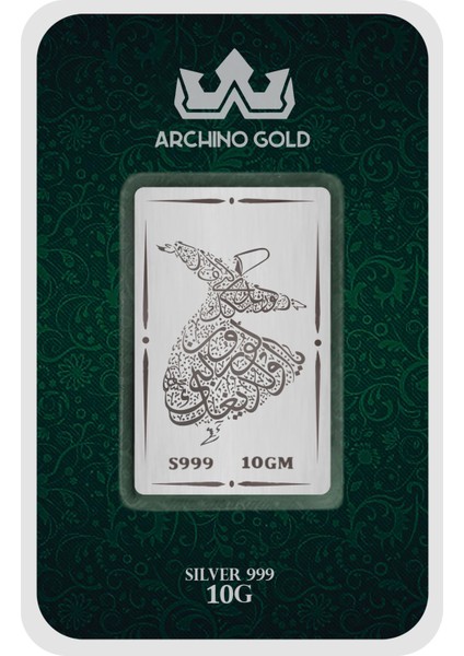 Dua ile Bütünleşen Mevlana Temalı 999 Ayar Gümüş ile Üretilmiş Hediyeye Özel 10 Gram Gümüş KÜLÇESI-697 fiyatları