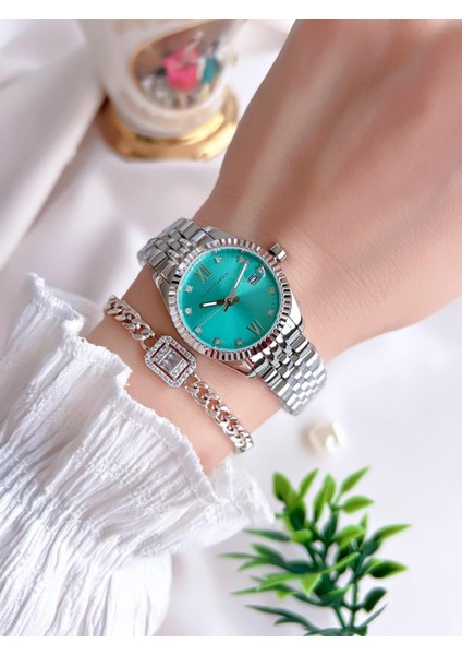 Çelik Kasa ve Kordon 2 Yıl Garantili 3 Atm Suya Dayanıklı Kadın Kol Saati RL.M1007.2 fiyatları