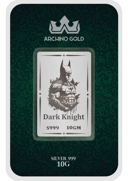Karanlığın ve Adaletin Simgesi Olan Kahraman Temalı Hediyeye Özel 10 Gram 999 Ayar Gümüş KÜLÇESI-703 fiyatları