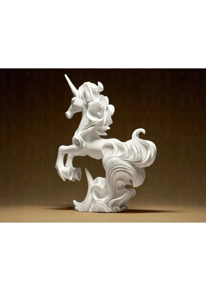 Unicorn Tek Boynuzlu At Tasarımlı Dekoratif Biblo Dekoratif Obje fiyatları