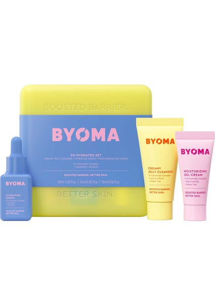 So Hydrating - Nemlendirici Yüz Bakım Seti 2x 30 ml + 15 ml