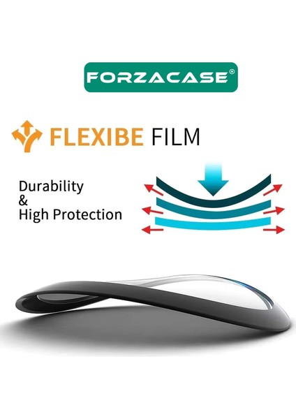 Huawei Watch 5 46MM ile Uyumlu Çerçeveli Tam Kaplayan 3D Pet Ekran Koruyucu Film - FC016 indirimleri