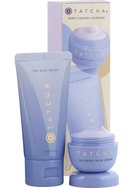 Duo Dewy Cleanse & Hydrate - Ikili Tanışma Seti, Seyahat Boyu 50 ml + 15 ml