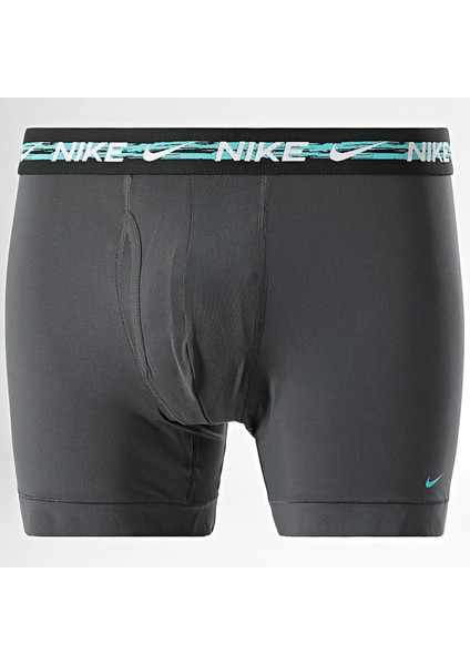 Dri Fit Ultra Stretch 3 Pack Micro 3 Lü Paket Kısa Boxer Antrasit 3 Renk Bantlı fiyatları