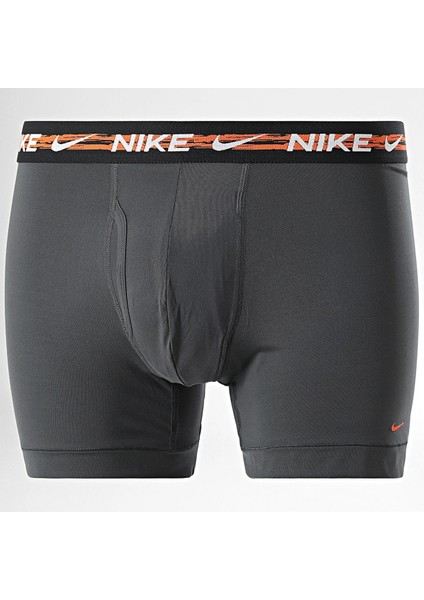 Dri Fit Ultra Stretch 3 Pack Micro 3 Lü Paket Kısa Boxer Antrasit 3 Renk Bantlı modelleri