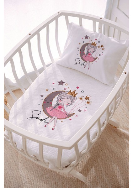 Isme Özel 70X120 Park Yatak ve Anne Yanı Pike Seti Prenses