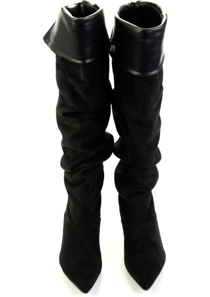 Siyah Kadın Çizme K03246280472 fırsatları