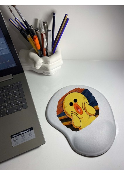 Civciv Temalı Bilek Destekli Mouse Pad