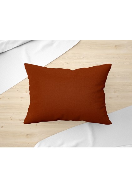 Çift Taraflı Dijital Baskı Kırlent Kılıfı Düz