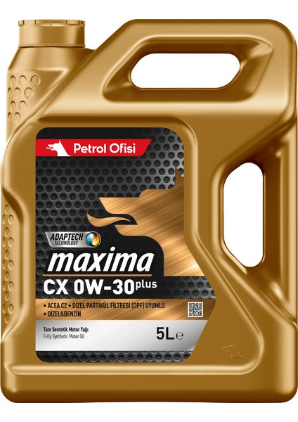 Maxima Cx 5W-30 Plus 5 Litre Motor Yağı