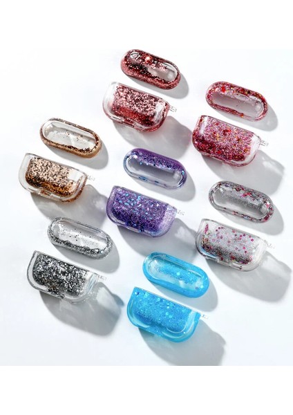 Sulu Renkli Simli Airpods Pro 1. Nesil Kılıf Airpods Pro Simli Kılıf Koruma Kabı Kar Küresi Model fiyatları